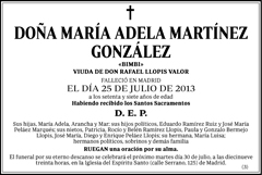María Adela Martínez González